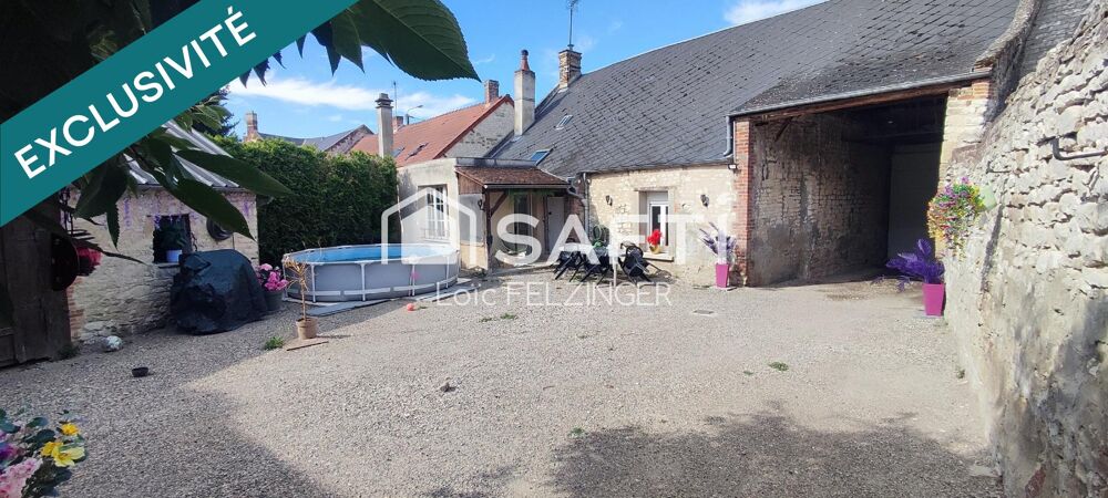 Maison de campagne de 77m2 sur une parcelle de 595m2 totalement close