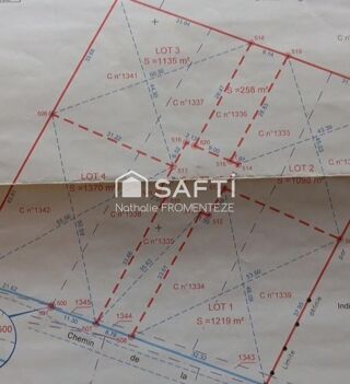  Terrain � vendre 1219 m�