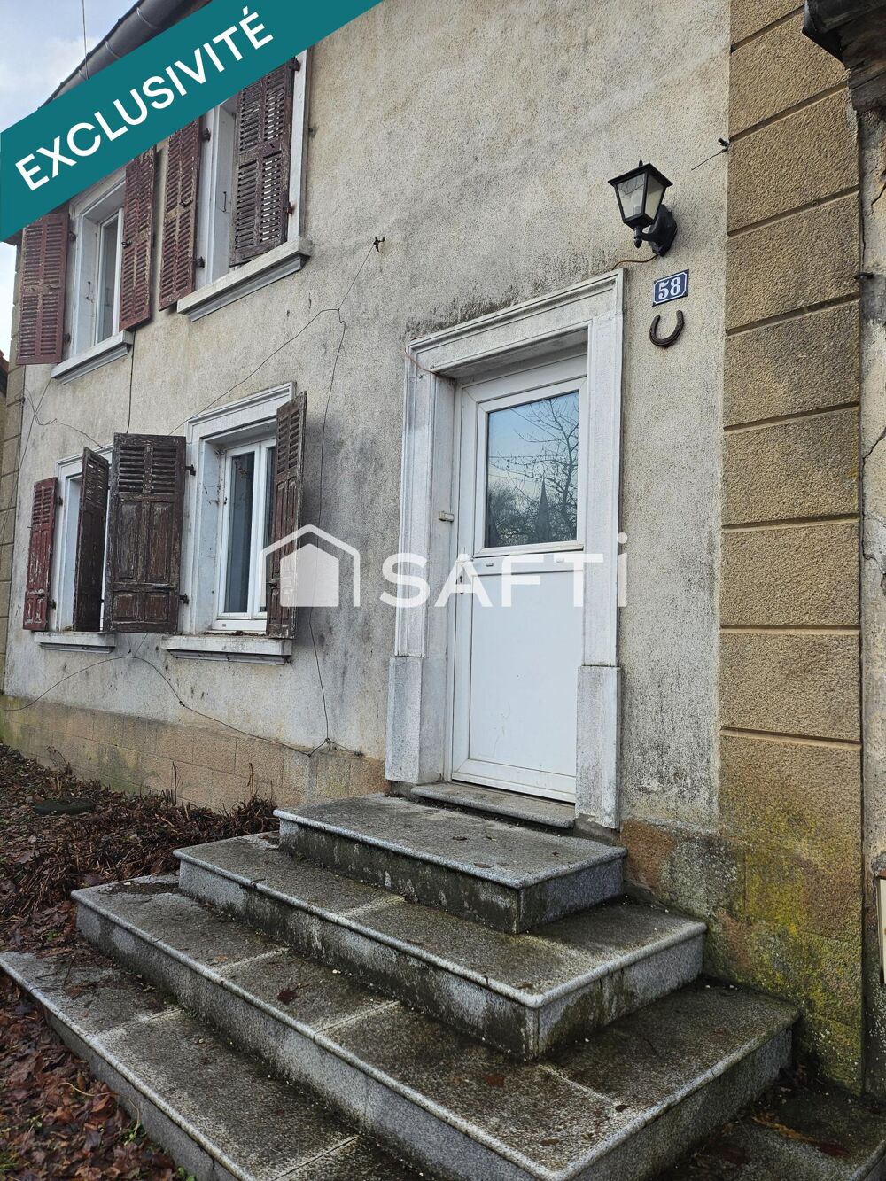 Vente Maison Ancienne forge à rénover au centre de giromagny Giromagny