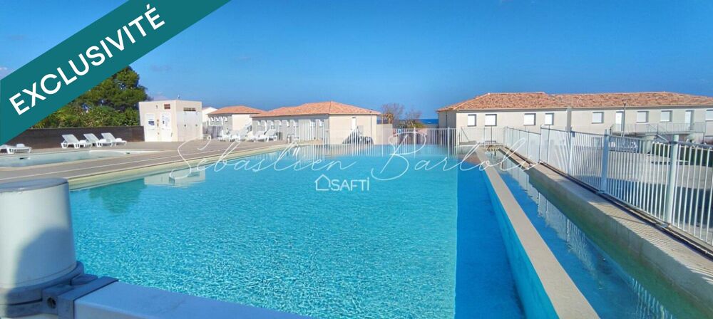 Vente Appartement Charmant T3 de 44m2 vue mer à 100 mètres des plages Linguizzetta