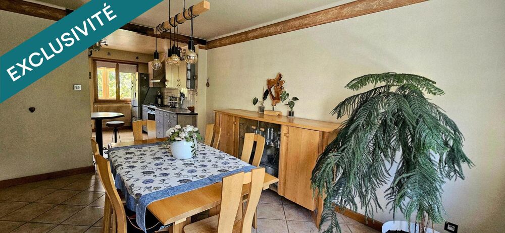 SCHIRMECK  Maison familiale avec atelier de 65 m², terrain et vue montagnes