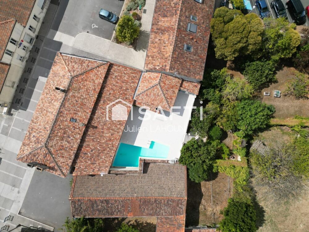 Vente Maison Charentaise avec piscine, terrain constructible et studio indépendant Gensac-la-pallue