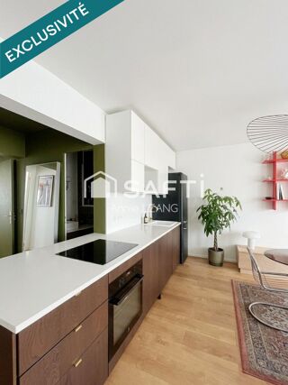 Vente Appartement Montreuil : lumineux 3 pièces traversant, 2 balcons, résidence arborée, métro ligne 9 à 5 min ! Montreuil