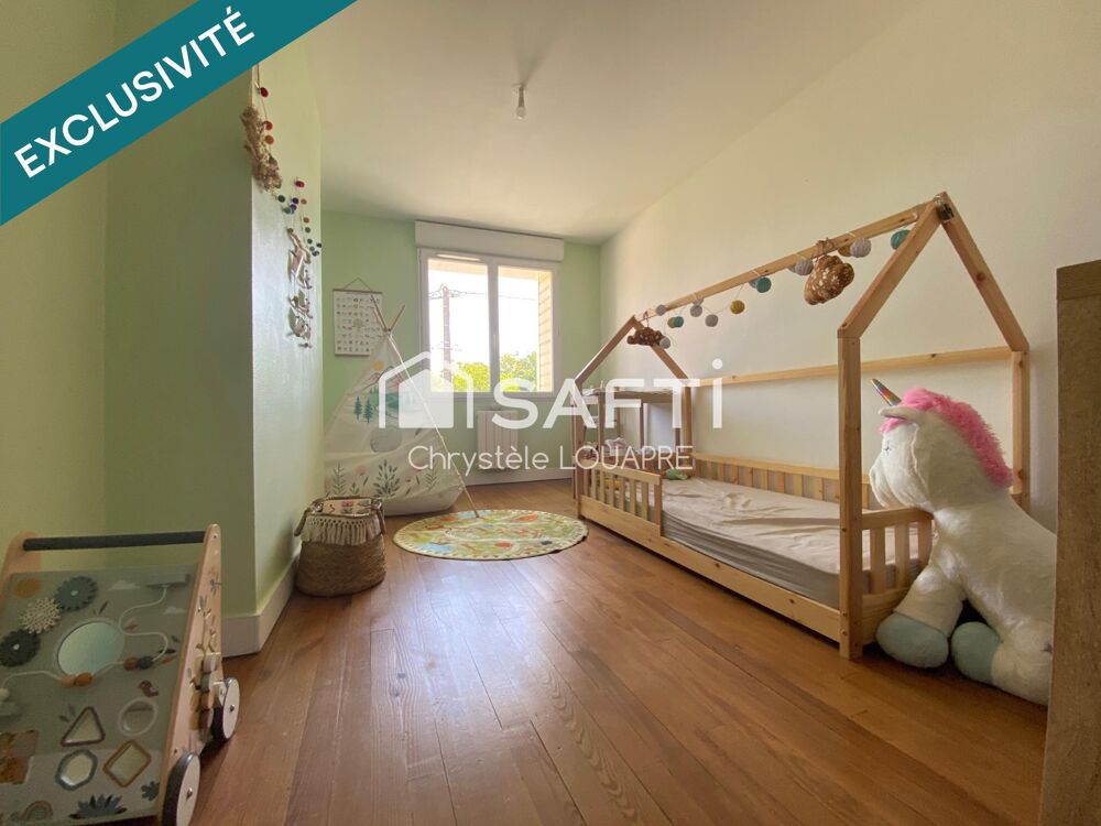 Maison 4 chambres avec garage et jardin