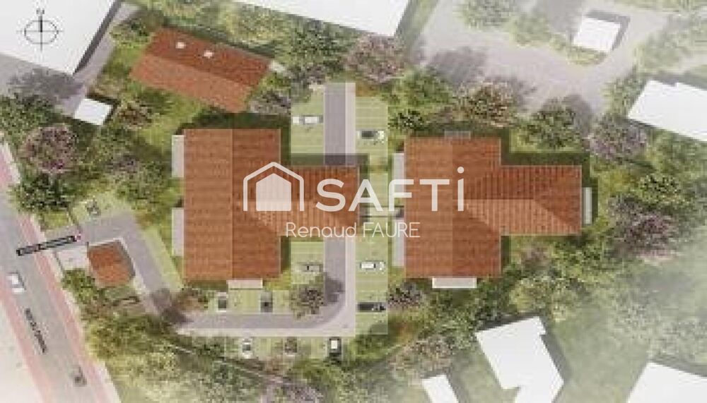 Vente Appartement Appartement T3 de 61 m² avec balcon et stationnements – Résidence neuve Gagnac-sur-garonne