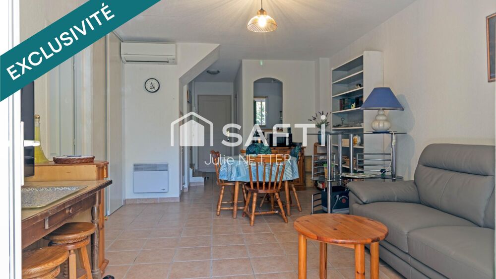 Vente Maison Maison 4 pièces tout à pied avec jardinet, car-port, résidence sécurisée Saint-aygulf