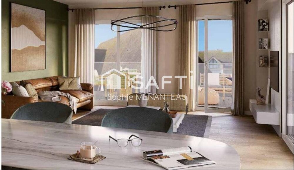 Vente Appartement Grand T4 avc balcon garage et cave Le touquet-paris-plage