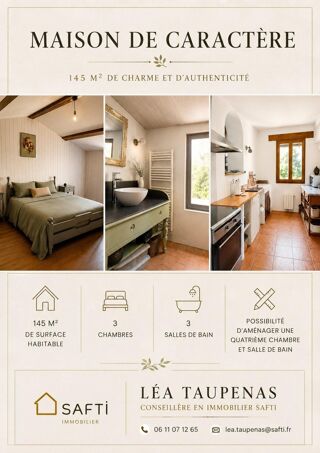  Maison à vendre 6 pièces 145 m²