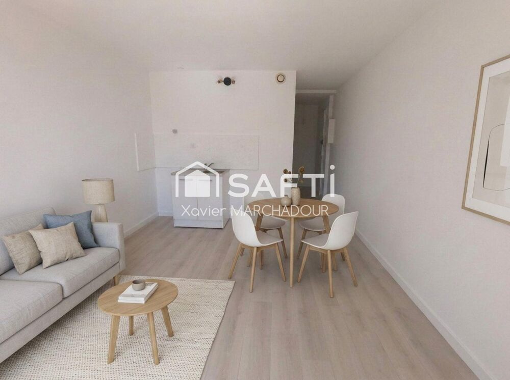 Vente Appartement LA CIOTAT – STUDIO AVEC TERRASSE ET APERÇU MER La ciotat