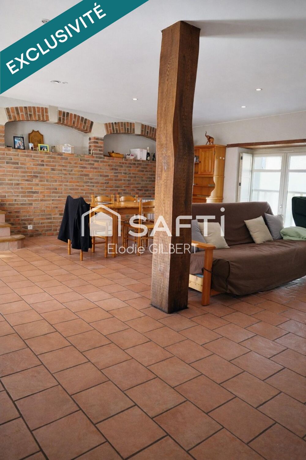 Maison familiale - 5 chambres - prête à vivre