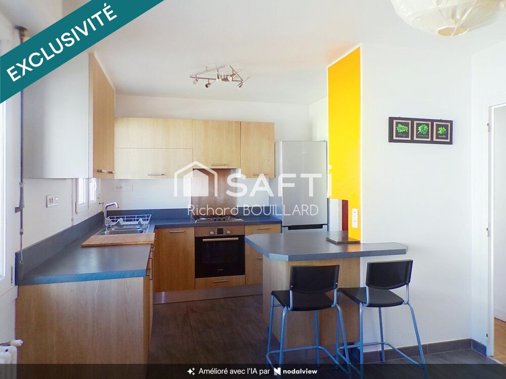 Vente Appartement Appartement T4 lumineux à Saint-Nazaire, proche front de mer secteur Sautron Saint-nazaire