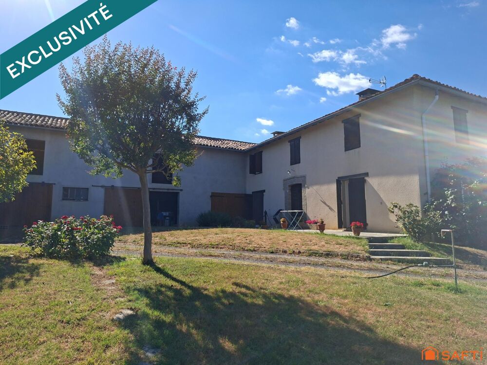 Vente Maison Beau corps de ferme de 120 m2 avec 500 m2 de dépendances Lustar
