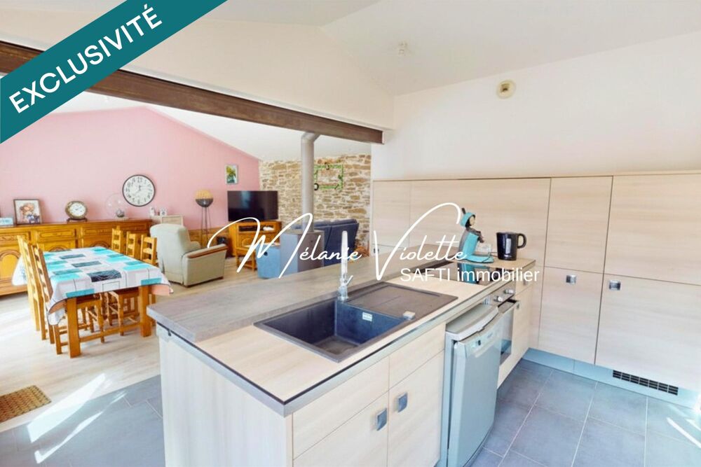 Maison 77 m² avec terrain de 1 700 m²  Rosnay