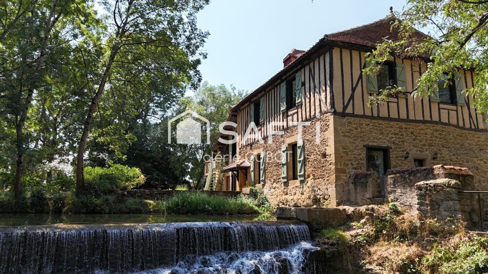 Vente Maison Moulin du XIII eme siècle, entièrement rénové Aux-aussat