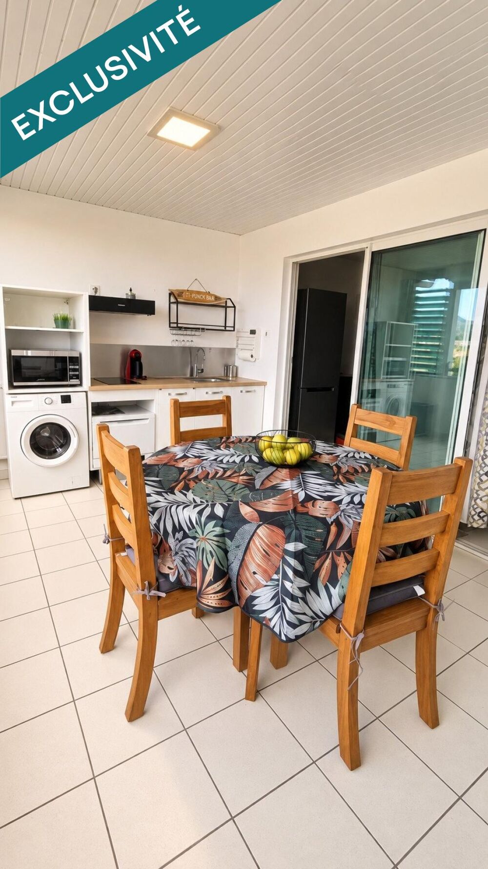 Appartement T2 meublé - Vue mer