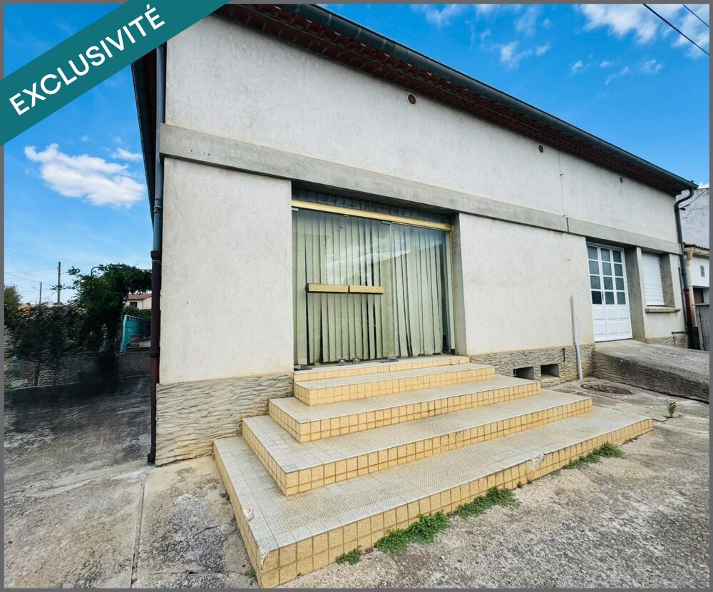 Vente Maison Maison familiale de 165 m² avec sous-sol anciennement une entreprise avec boutique , jardin et grenier aménageable Limoux