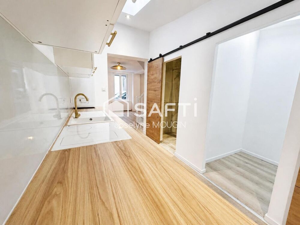 Maison 2 chambres rénovée entièrement.