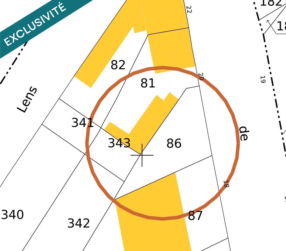 Vente Terrain TERRAIN CONSTRUCTIBLE Neuville-saint-vaast