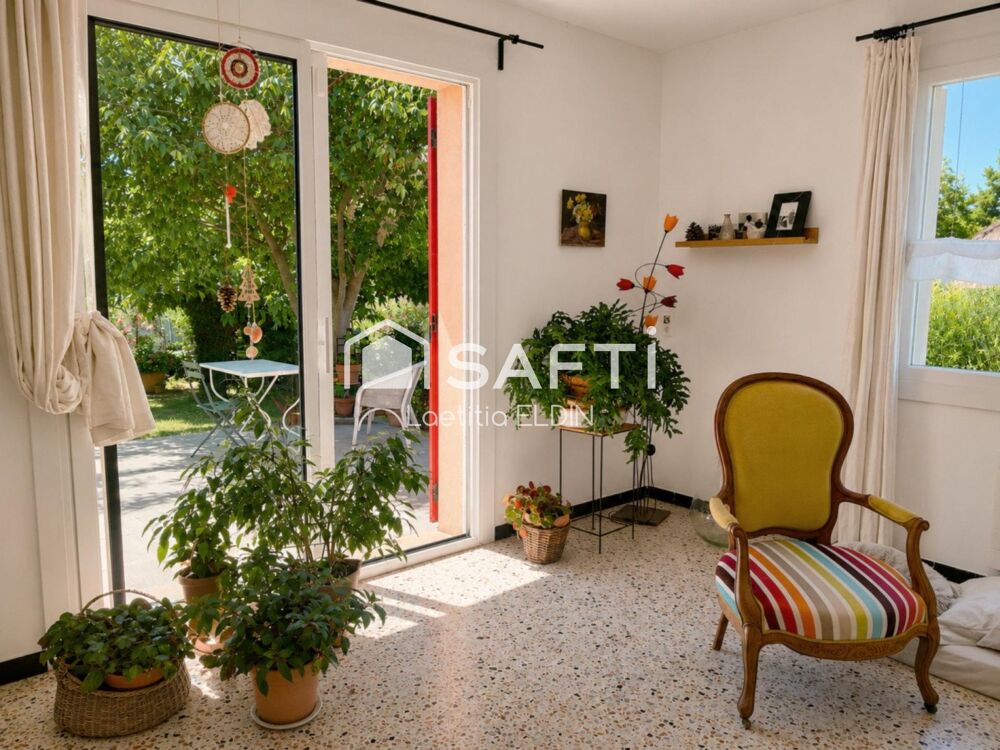 Vente Maison Maison plain-pied jardin bucolique calme Montfavet Avignon