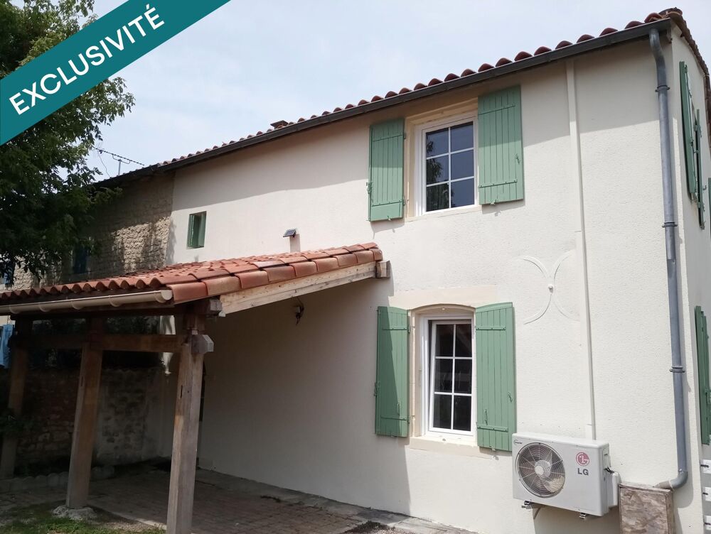 Vente Maison MAISON CHARENTAISE 123 M² Env. LA CAMPAGNE PROCHE DE COMMUNES ! Mosnac
