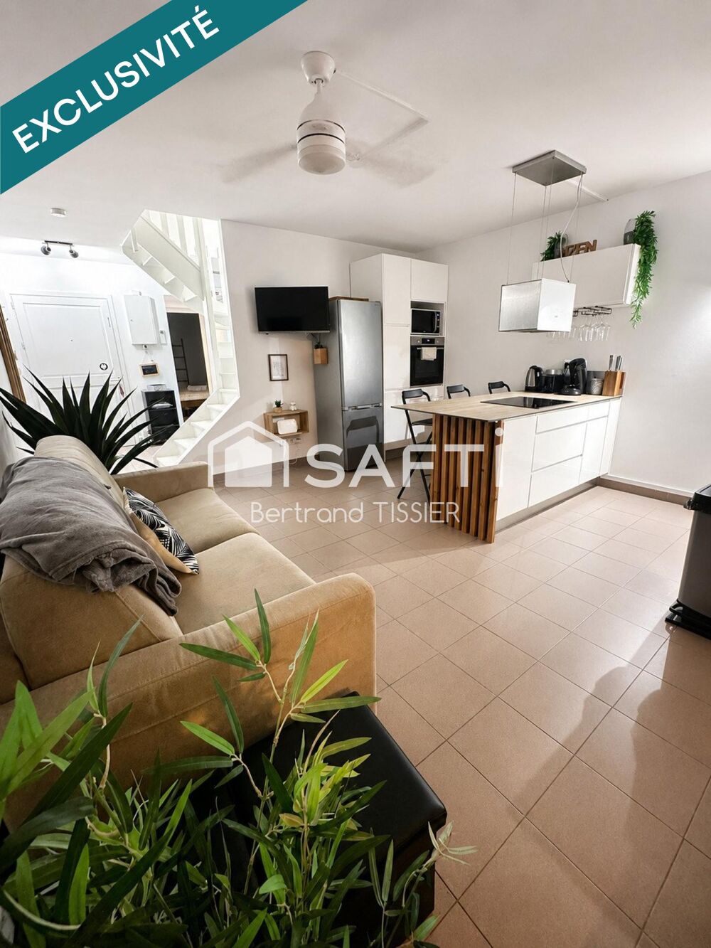 Vente Appartement Appartement , 3  chambres rénové et meublé avec piscine Le diamant