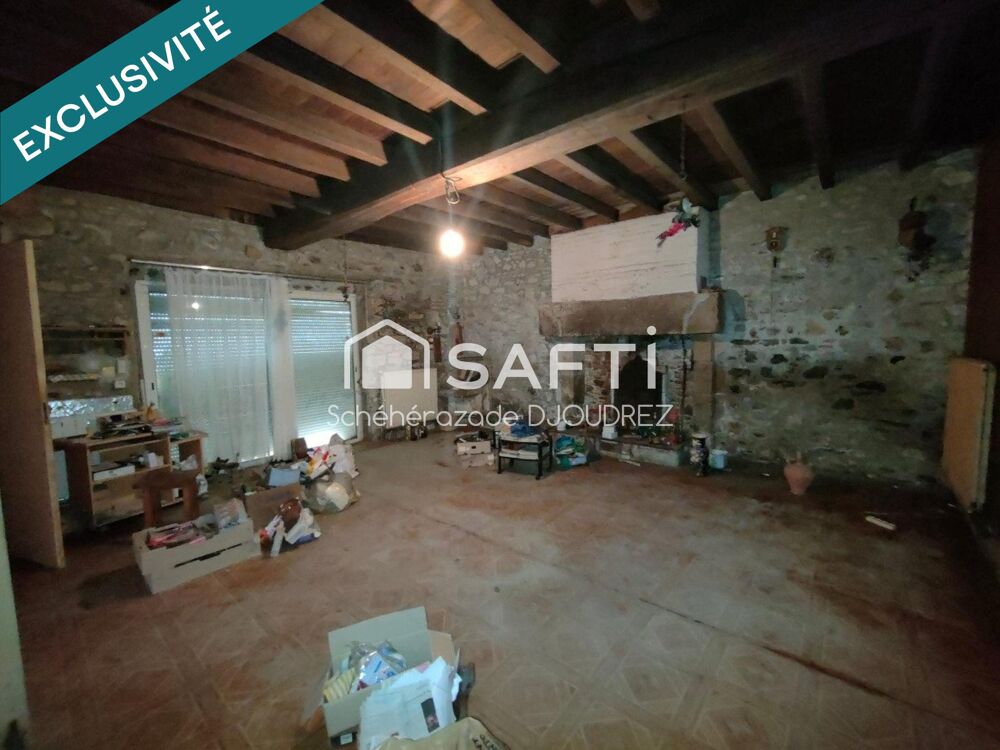 LONGERE A RENOVER DE 144M² - 6 PIECES - GRENIER 80M² - DEPENDANCES - TERRAIN