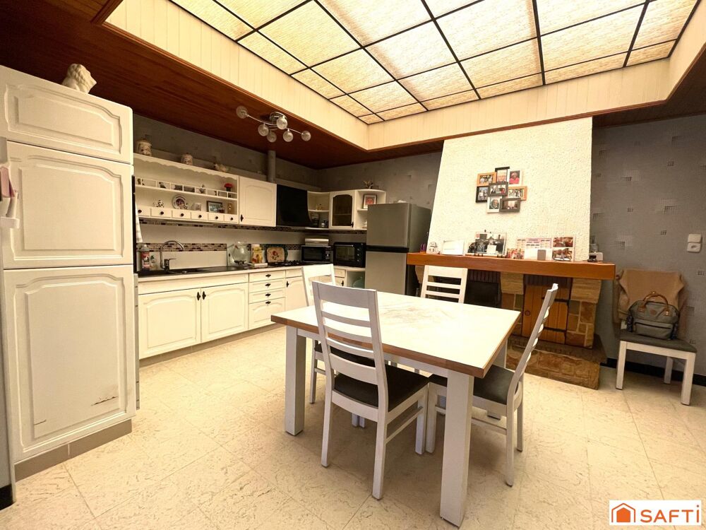 Vente Maison Maison familiale soignée – 100 m² –  3 chambres – Jardin – Secteur calme Hazebrouck