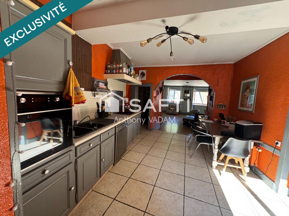 Appartement T5, 127m², au coeur de Salins-les-Bains