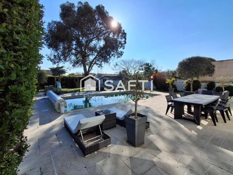   PROCHES COMMODIT�S 4 CH + T2 GRAND JARDIN PISCINE GARAGE Maison - 6 pi�ce(s) - 175 m�
