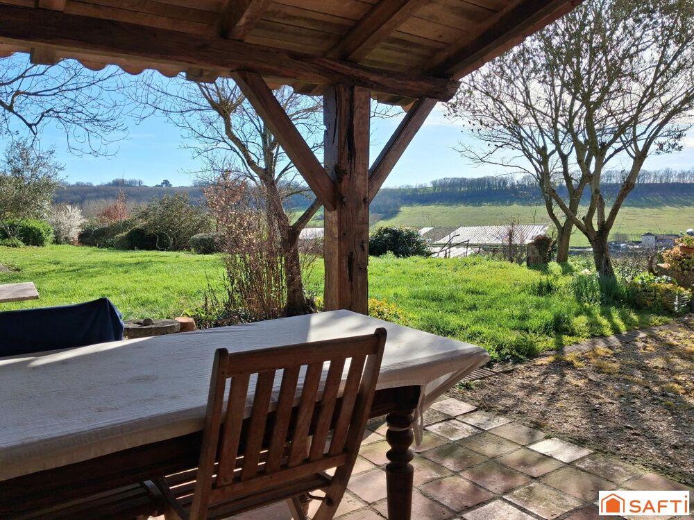 Maison de campagne en pierres 205m2, 4 chambres sur parcelle de 3ha45