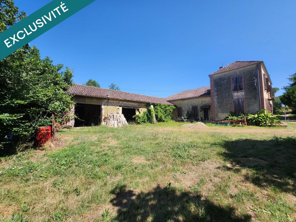 Vente Maison Exceptionnel corps de ferme en nue-propriété avec terres et points d'eau Maupas