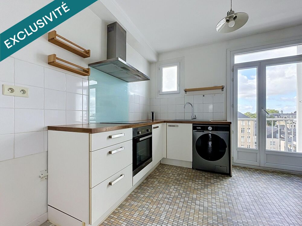 Vente Appartement T3 avec balcons, garage et vue sur Le Mans Le mans