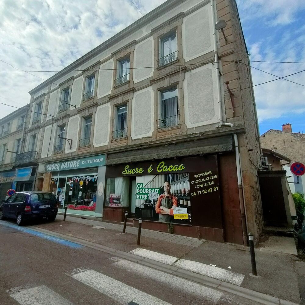 Vente Appartement Appartement de type F3 avec cuisine équipée récente avec local commercial au RDC. Pouvant être dissocié offrant la possibilité d Le chambon-feugerolles