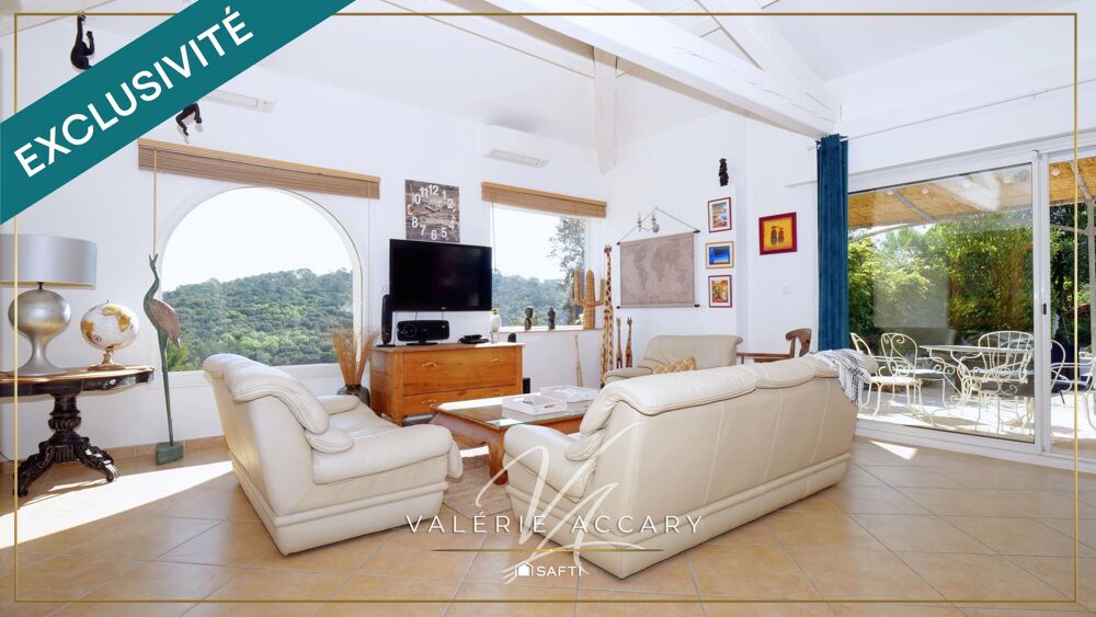 FLASSANS-SUR-ISSOLE : Maison de plain-pied de 110 m² sur un terrain de 3163 m² avec 3 chambres, piscine...