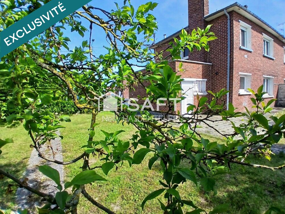 MAISON SEMI-INDIVIDUELLE AVEC GARAGE, JARDIN & FORT POTENTIEL