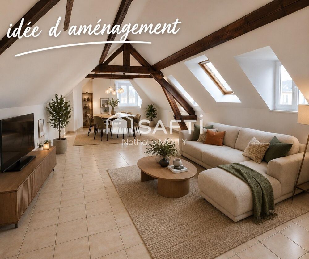 Bel appartement T4 en centre ville de Saint-Quentin