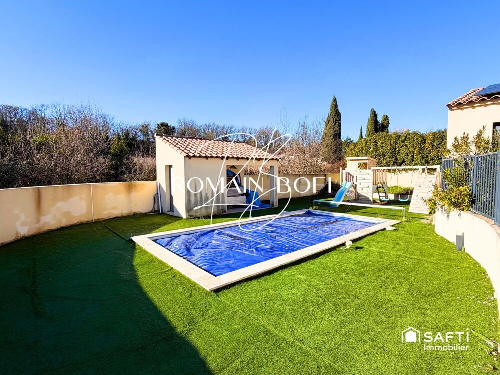 Vente Maison Maison 5 pièces 153m2 sur 837m2 de terrain avec piscine Collorgues