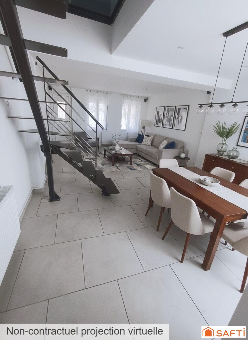 Charmante maison avec cour en hypercentre de Saint-Quentin  84 m²