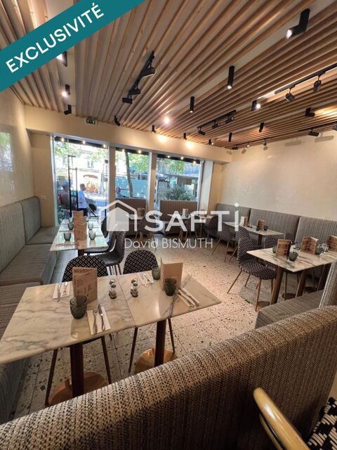 FONDS DE COMMERCE RESTAURANT 70 m2 SANS EXTRACTION 40 COUVERTS INTERIEUR 18 PLACES EN TERRASSE PARIS 17 AVENUE DE VILLIERS 60000 75017 Paris 17e arrondissement