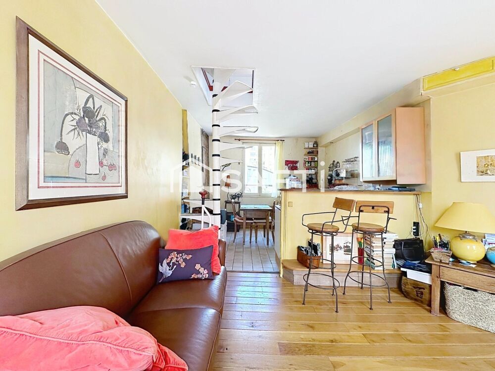 Duplex 4 pièces - Belleville - Paris 19
