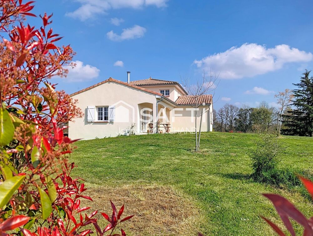 Vente Maison Auzeville-Tolosane: villa T6 avec vue panoramique sur Toulouse Auzeville-tolosane