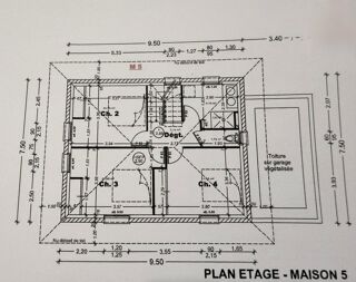  Maison 5 pi�ces 109 m� Entrelacs