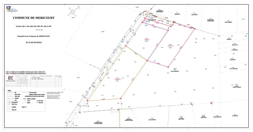Vente Terrain terrain à bartir secteur recherché Mericourt