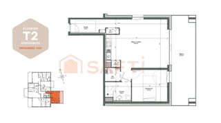  Appartement à vendre 2 pièces 62 m²