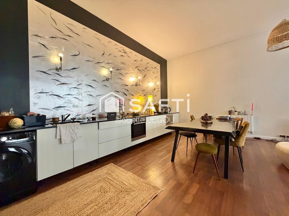 Vente Appartement Magnifique loft avec espace garage et caves voutées en pierres à Bordeaux Bordeaux