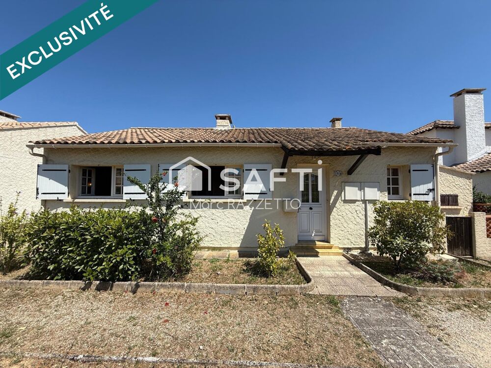 Jolie maison de plain pied de 83m2 avec 23,18m2 de dépendances et jardin