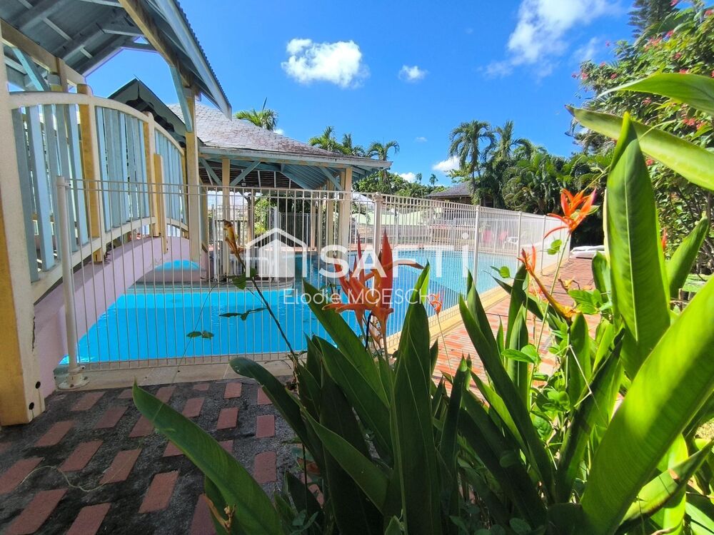 Vente Appartement Studio avec piscine à 5 minutes à pieds d'une des plus belle plage de l'ile ! Sainte-anne