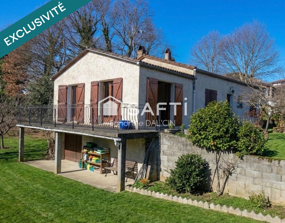 PAYRIN - MAISON T4/T5 sur 1100M² de jardin - sous-sol aménageable