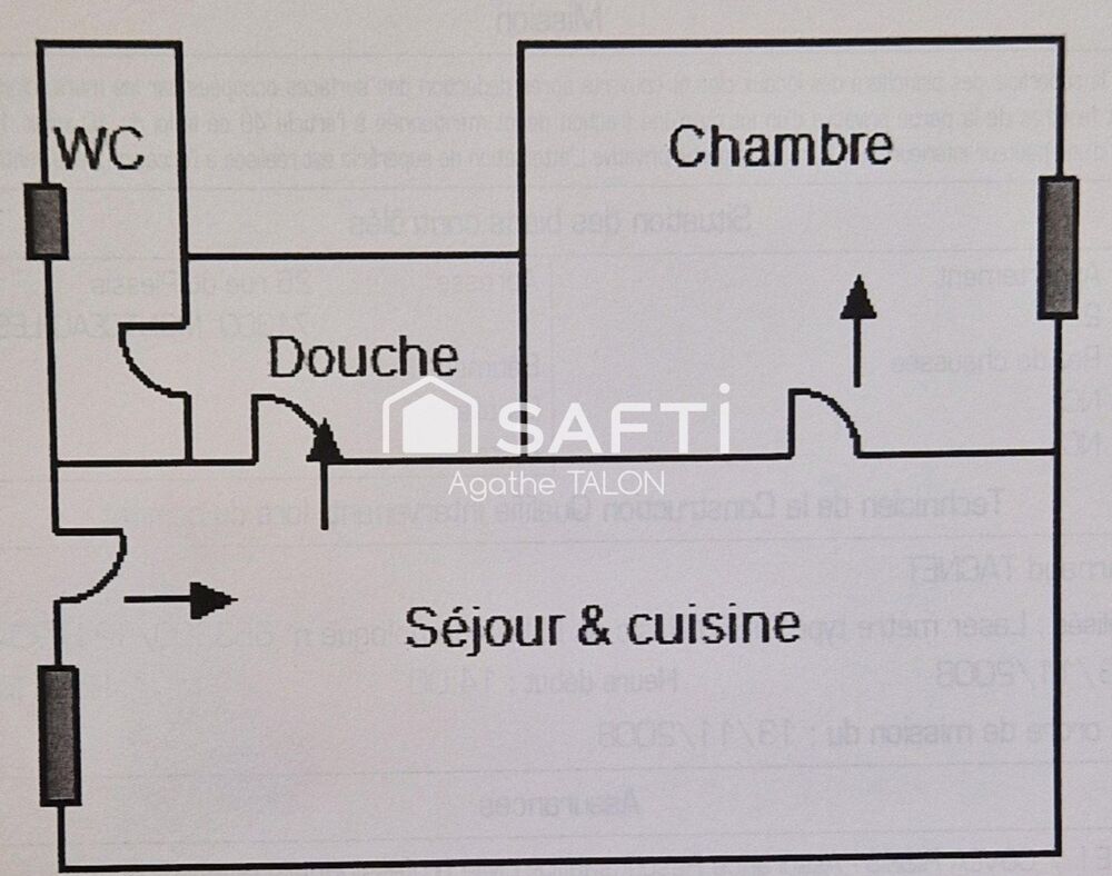 Vente Immeuble IMMEUBLE DE RAPPORT – 2 APPARTEMENTS – POTENTIEL LOCATIF Montceau-les-mines