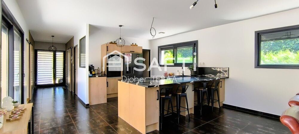 Maison contemporaine de plain-pied